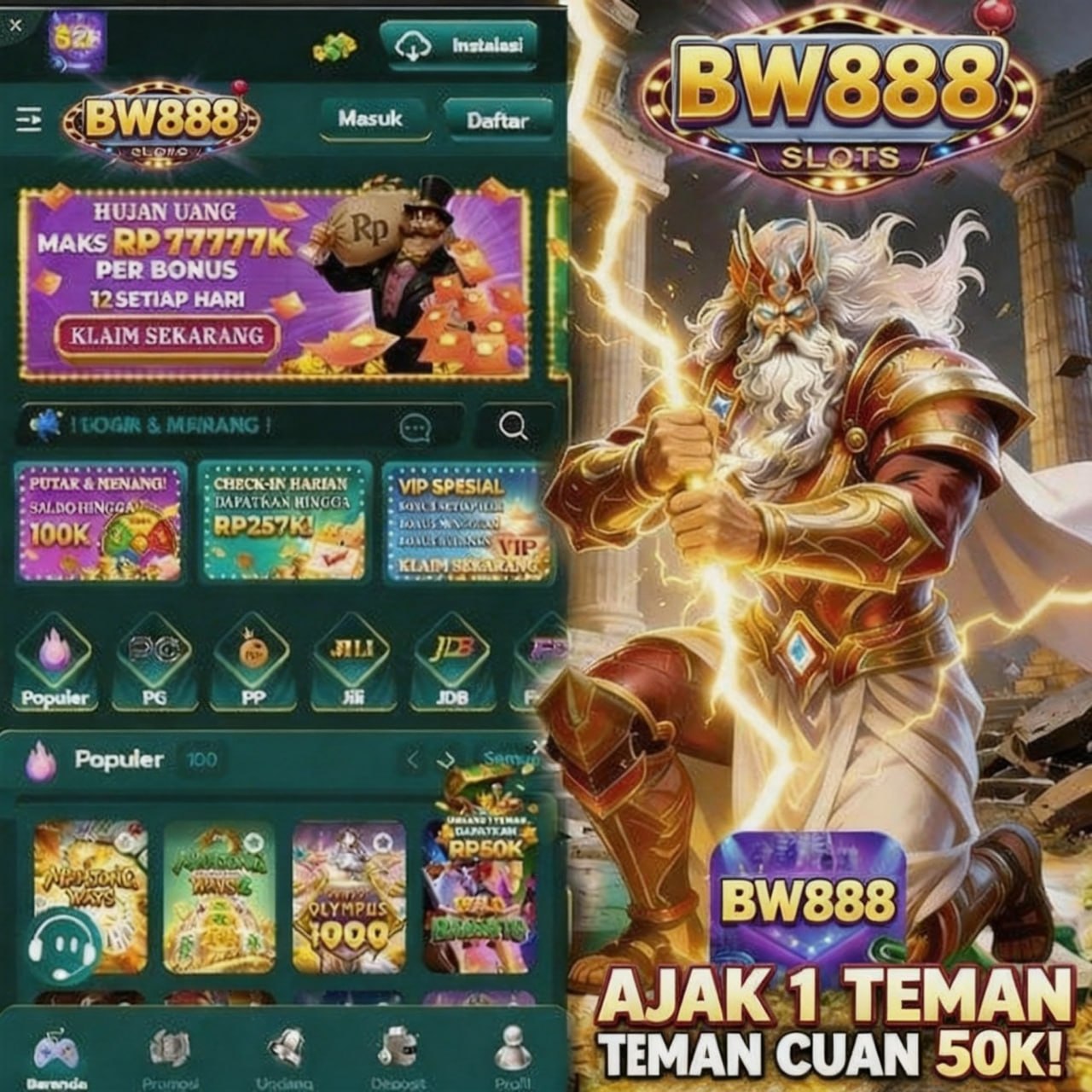 BW888 - Login Situs Resmi dan Nikmati Ragam Game PG Soft